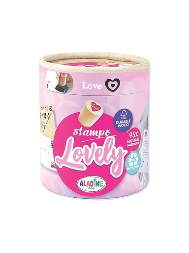 [03254] Aladine - Stampo Lovely Love