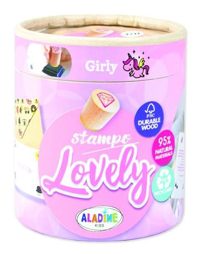 [03251] Aladine-  Stampo Lovely - City Girly