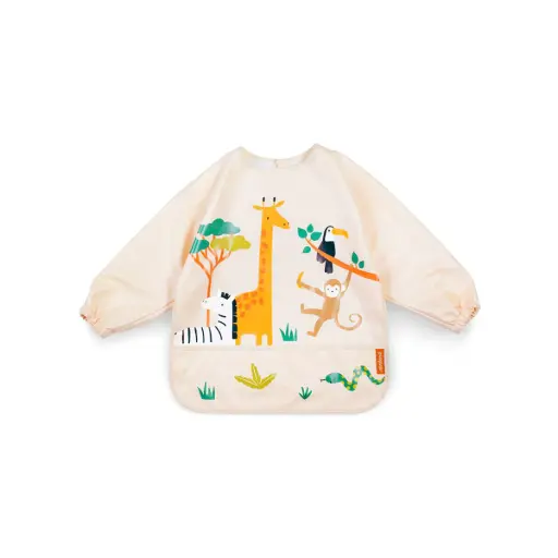 [89625] Bavoir Imperméable jungle