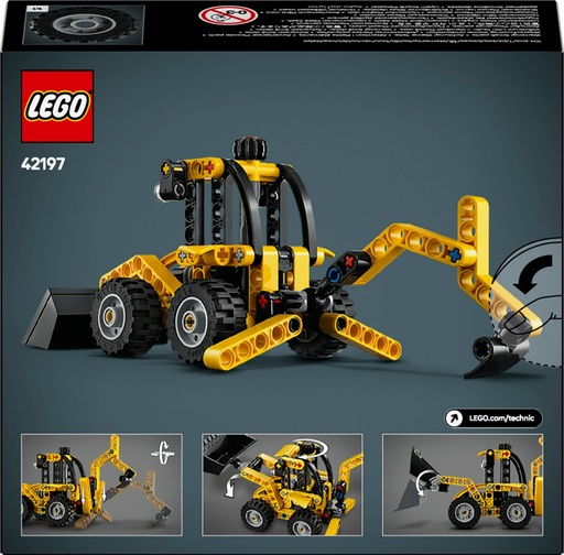 [42197] LEGO Technic Backhoe Loader Construction Vehicle Toy 