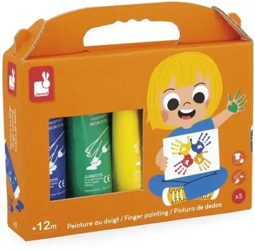 [J07403] Peinture au doigt X5