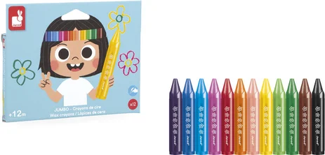 [J07401] Crayons de cires X12