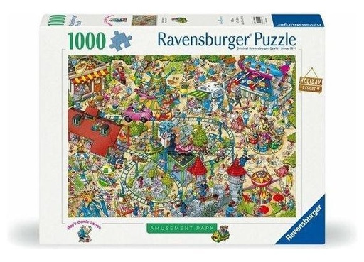 [120001651] Puzzle 1000 pièces - Holiday Resort 4: Le parc d'attraction