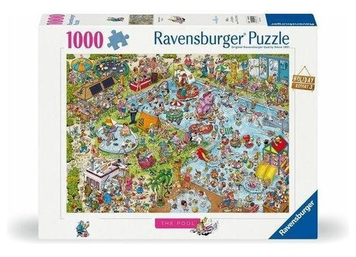 Puzzle Holiday Resort 3 The Pool - 1000pc
