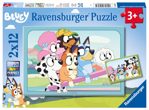 Puzzle 2x12 Bluey