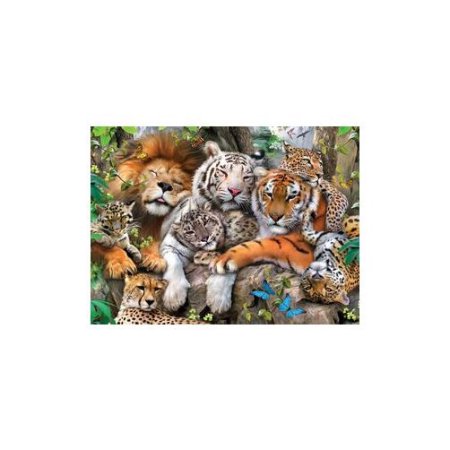 Puzzle Petit somme d'animaux - 200pc XXL