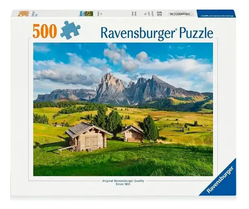 Puzzle paysage montagne 500 pc