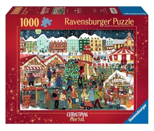 Puzzle Marché de Noël - 1000pc
