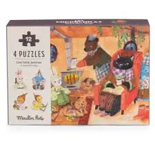 4 puzzles Une belle journée