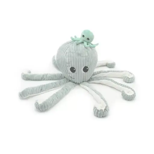 Filou la pieuvre maman et bébé menthe