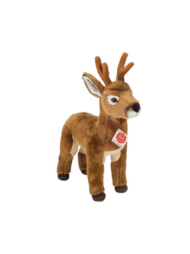 Cerf peluche 30cm