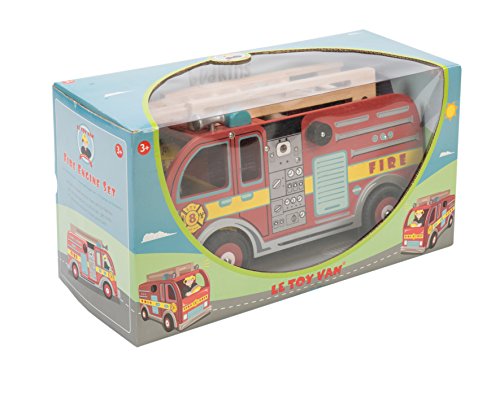 Camion de pompier en bois Fire Engine