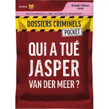 Criminal pocket - Qui a tué Jasper Van der Meer ?