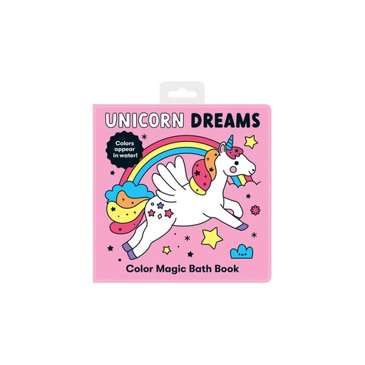 Unicorn Dreams Color Magic Bath Book