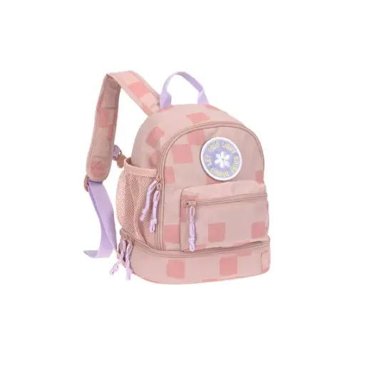 Mini Sac à dos Pattern Party rose