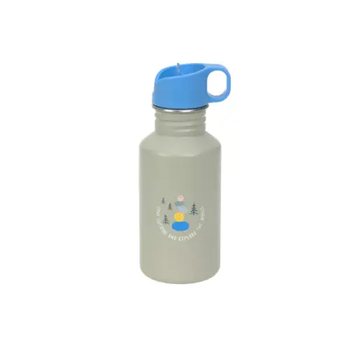 Gourde pour enfant inox Sunny Explorer vert/bleu