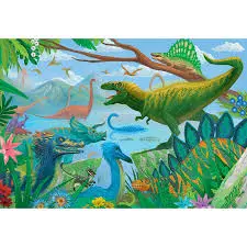 Puzzle 200pcs Le paradis des dinosaures