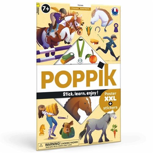 Poppik - Discovery Poster Chevaux