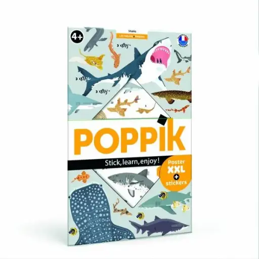 Poppik - Discovery Poster requin