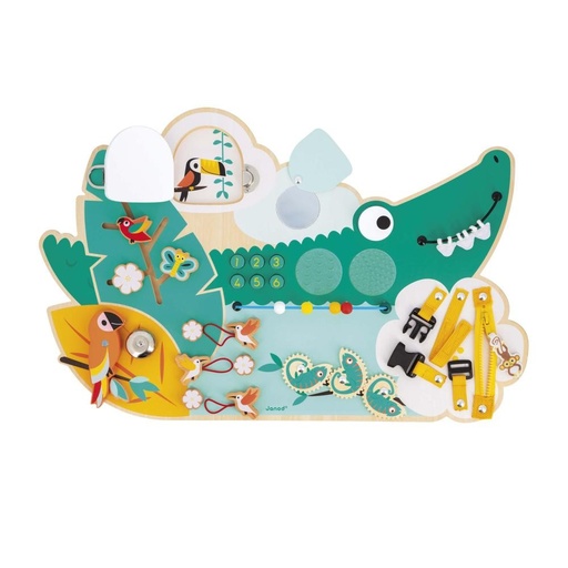 [j08280] Busy board Croco