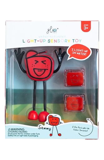 Glopals - Jouets Sensoriels Lumineux pour l'eau - Sammy