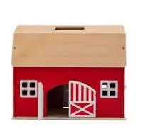 [42602] Grande ferme en bois Rétro Edition