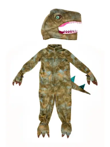 [66355] Combi dino avec masque (4-6 ans)