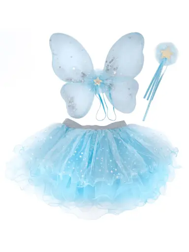 [41405] Jupe, Ailes de papillon et baguette magique