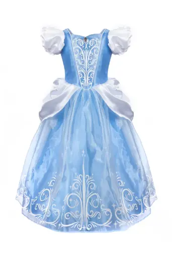 [36283] Robe de princesse bleue (3-4 ans)