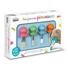 [CL197] Mes premiers pinceaux (x4)