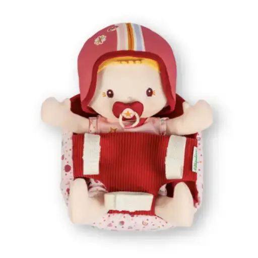 [83633] Poupée Léna et siège vélo