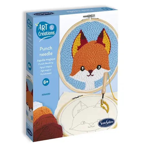 Punch Needle - Aiguille magique (Punch Needle) - Petit renard