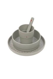 Coffret Repas Enfant (assiette, bol, tasse, cuillère) - Little Forest, Renard 