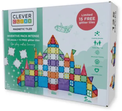 [cc3028] Clever Clixx Inventive pack Intense 125pcs
