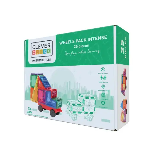 [cc 3010 - cc 1010] Clever Clixx Wheels pack intense 25 pcs