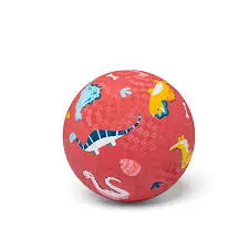 Little L - Balle Caoutchouc Dino Rouge - 13cm