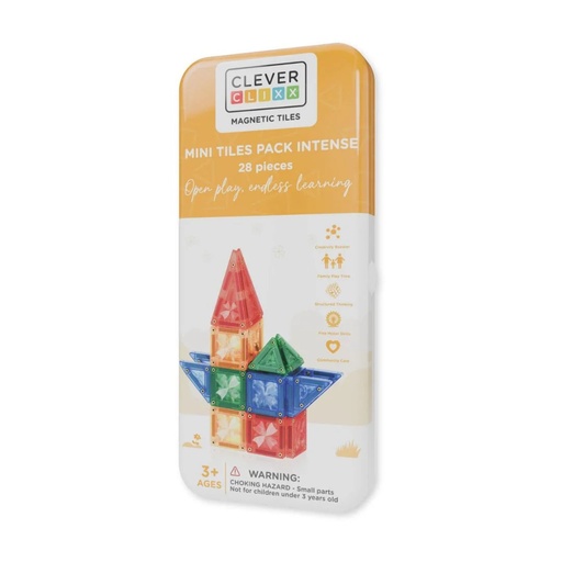 [cc 1026 cc  2026] Clever Clixx Mini Tiles pack Intense 28pcs