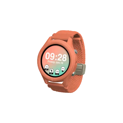 Kidywolf K-watch Montre Interactive Corail