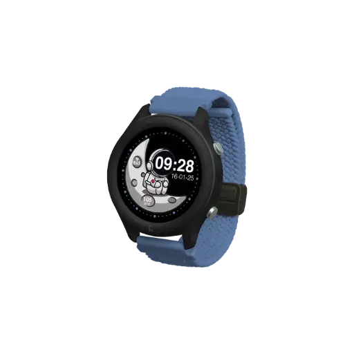 Kidywolf K-watch Montre Interactive bleue