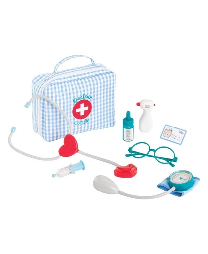 [111140] Corolle - Ma valise docteur & accessoires - 30cm