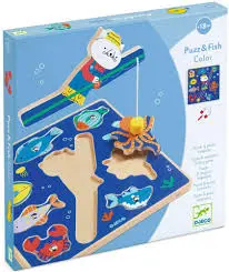 [DJ01080] Puzzle & Fish color