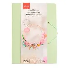 [1004] DIY HOME DECO - Ma couronne de fleurs séchées