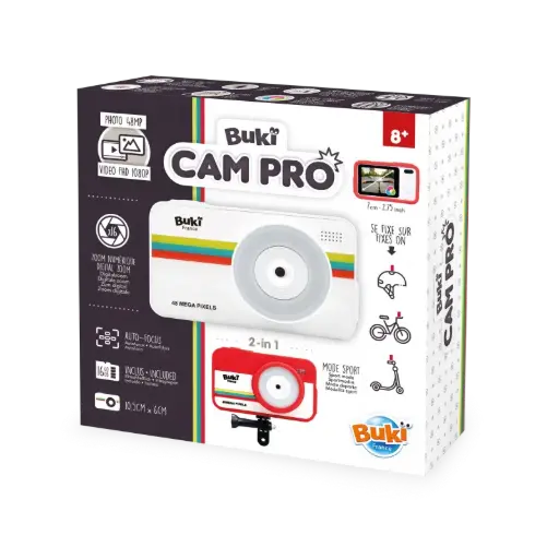 [BUPV 010] Appareil photo 2 en 1 Buki Cam Pro