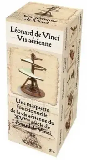 Maquette Léonard De Vinci - Vis aérienne