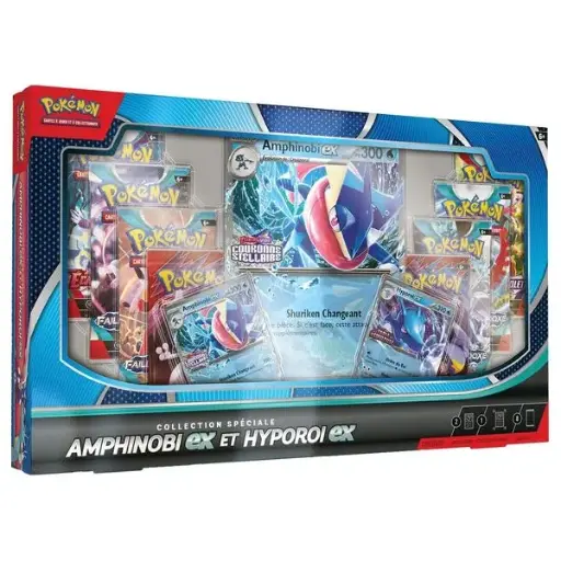 Pokémon : Coffret Amphinobi Ex et Hyporoi Ex 