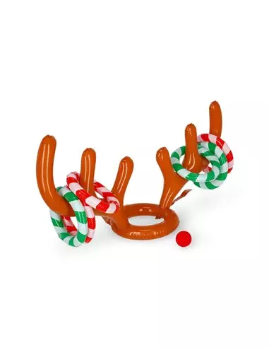 Lancer des anneaux gonflables Reine de Noël