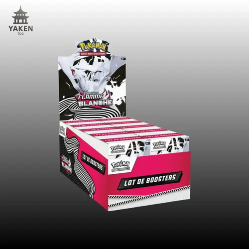 Display scellée de 10 Bundle Écarlate et Violet - EV 10.5 Flamme Blanche - FR - Pokemon
