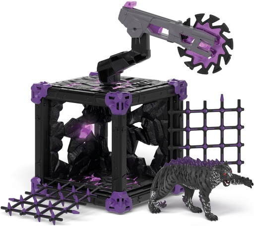 Schleich Eldrador Creatures - Tigre des ténèbres avec Batle Cave