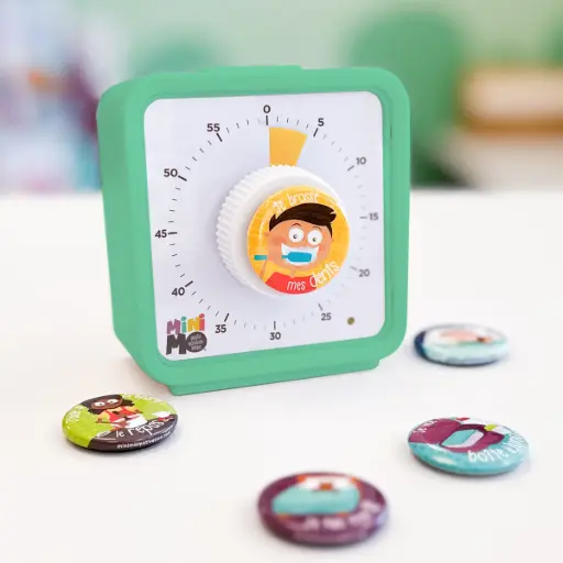 [BITM-0001M] Mini minuteur visuel magnétique