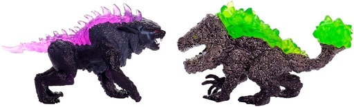 [70827] Schleich Eldrador - Lynx des ténèbres vs Broyeur de pierre
